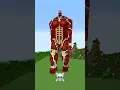 Minecraft Attack on Titan Build Battle - Noob vs Pro vs Hacker vs God