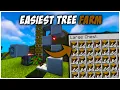 The EASIEST Tree Farm in Minecraft Java 26 2 Tutorial