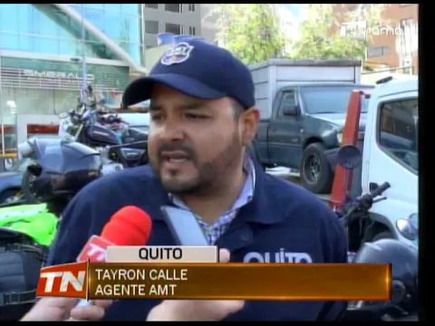 Vehículos, motos y personas retenidas en operativo de control de la AMT