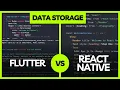 Data Storage Decoded Flutter vs React Native Uncovered