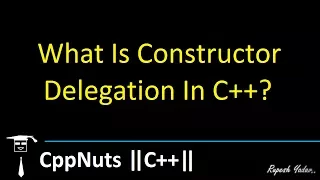 What Is Constructor Delegation In C
