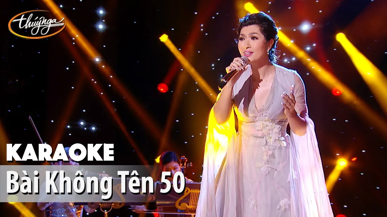 Karaoke | Bài Không Tên 50 (Nguyễn Hồng Nhung)