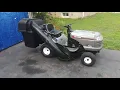 Craftsman LT1000 18hp 42 Lawn Tractor with bagger