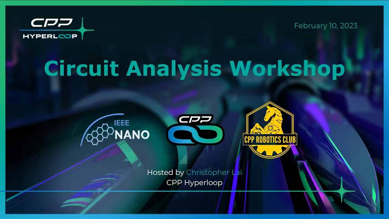 [2/10/2023] 4x02: Circuit Analysis Workshop