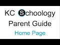 KCS Parent Schoology Guide - Home Page
