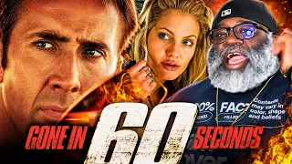 I Watched GONE IN 60 SECONDS For The First Time And IT Was INSANE MOVIE REACTION