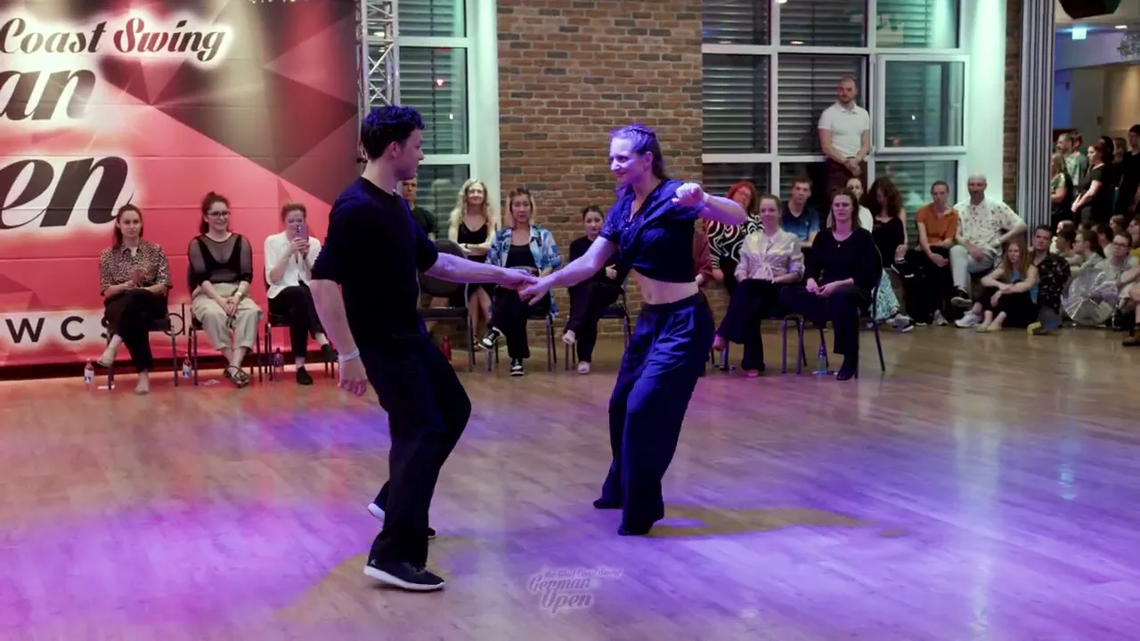 Allan Thivoz & Evgenia Itkina - 5th place All-Stars Jack&Jill Finals - German Open 2024