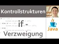 JAVA Kontrollstrukturen 02 - if-Verzweigung if else if else mit Programmablaufplan
