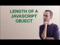 Length of a JavaScript object