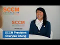 SCCM President Cherylee Chang MD Discusses Key Initiatives