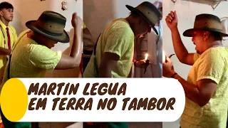 Martin Légua em terra no tambor | Inscreva-se no canal