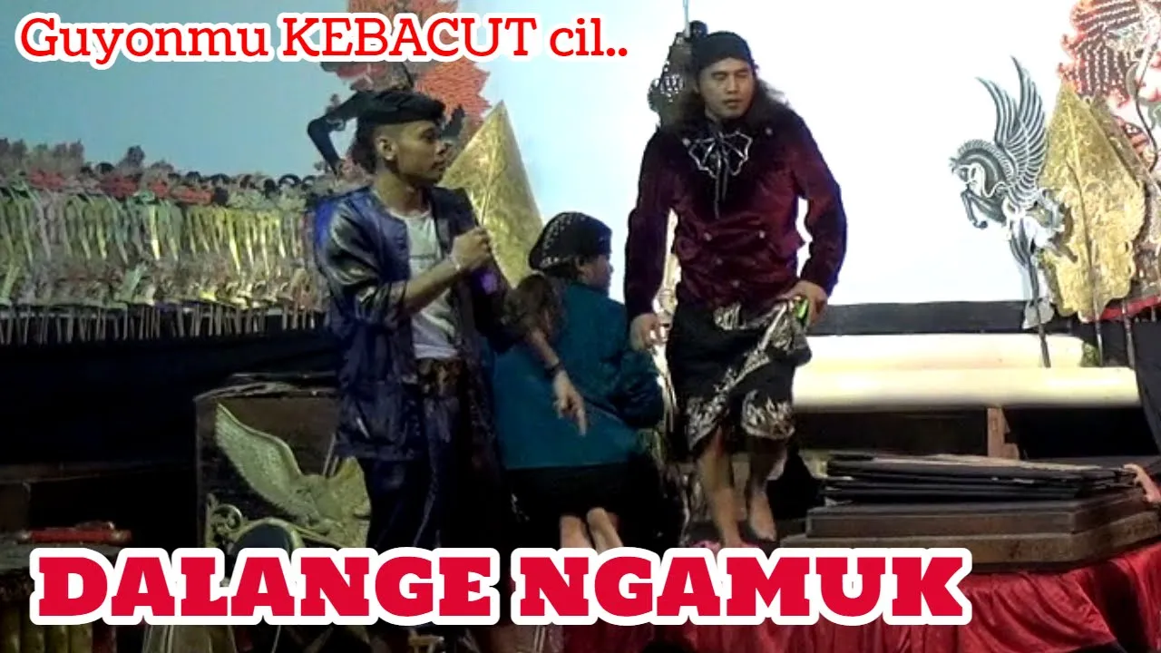 Cak Percil dalange ngamuk wayang dadi ludrukan goro goro mister mendem