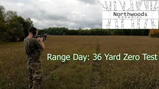 Range Day 36 Yard Zero Test