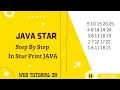 Number pattern program part 14
