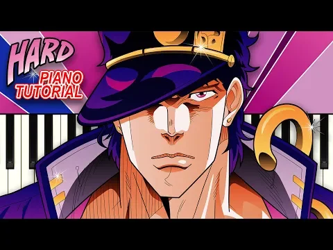 Download MP3 Jotaro's Theme (from JoJo's Bizarre Adventure: Stardust Crusaders) - Piano Tutorial