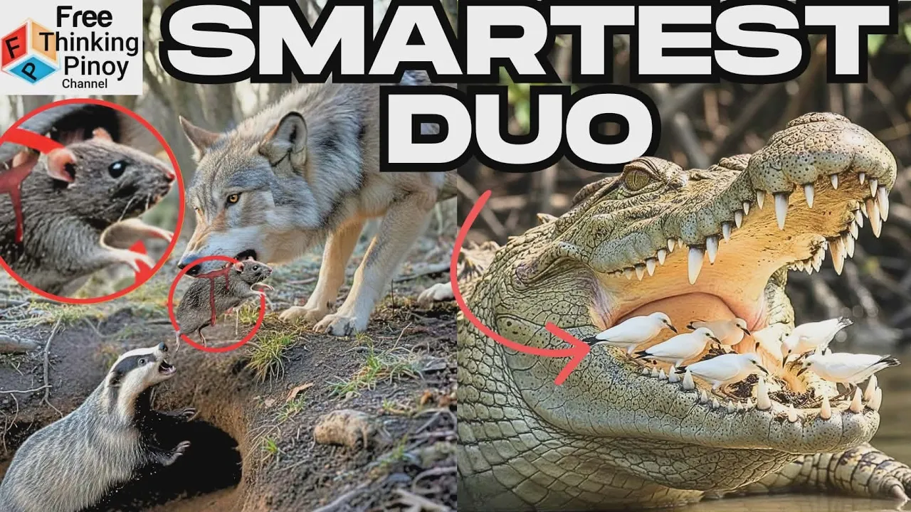 COMPILATION NAGKAISA SILA para maka SURVIVE | Animal Mutualistic Relationship