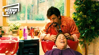zohan proves to be a great hairdresser you dont mess with the zohan adam sandler 