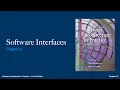 Ch 15 - Software Interfaces