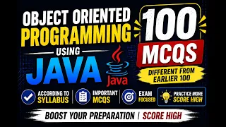Object Oriented Programming using JAVA 100 MCQs Complete Syllabus BJ SCHOLARS