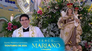 Quinta-Feira: Mistérios Luminosos | Terço Mariano com  @PadreManzottiOficial | 17/10/24
