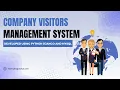 Company Visitors Management System Using Django Python MySQL PHPGurukul