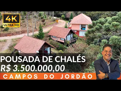 Download MP3 🍁  POUSADA DE CHALÉS EM FUNCIONAMENTO -  CAMPOS DO JORDÃO /PARQUE DA FERRADURA  R$ 3.500.000,00