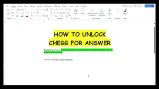 LEGIT FAST UNLOCK CHEGG free and unlimited