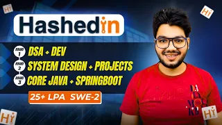 HashedIn Java Developer Interview Experience Questions 25 LPA