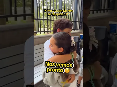 KIMA Y JUAN MARTÍN SE DESPIDEN 😭 | #jukilop #shorts #kimberlyloaiza