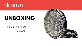 Video: Fanale retromarcia a LED sottile «hamburger» | 12-24v | cavo da 150 cm | VR-140