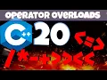 Operator Overloading Custom Vector Class - C in 2021