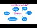 How to Build a Singleton design pattern using java with example