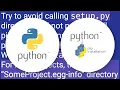 pip install -editable vs python setup py develop