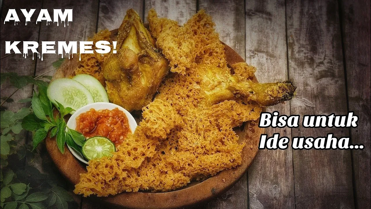 Ayam Kremes Renyah dan Crispy | Ayam Kremes Sarang Tawon | Resep Ayam Kremes Anti gagal. 