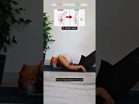 Fix your posture ||#upperback #lowerbackpain #neckhump #painrelief