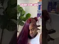 Stitches Braids w Side Part Quick Weave Burgundy Color Bundles Review Leave Out Ft