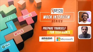 Master Amazon Mock Interview Coding Interview Round