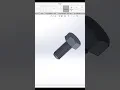 Hexagonal Bolt SolidWork Design