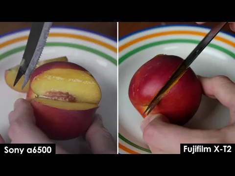 Sony a6500 vs Fujifilm XT 2 4k Video Comparison