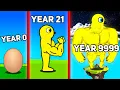 When you evolve your duck for 10 000 years