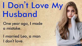 I Married Without Love ✅ An Emotional English Story (A1–A2 Level) ✅ Stories to Learn English