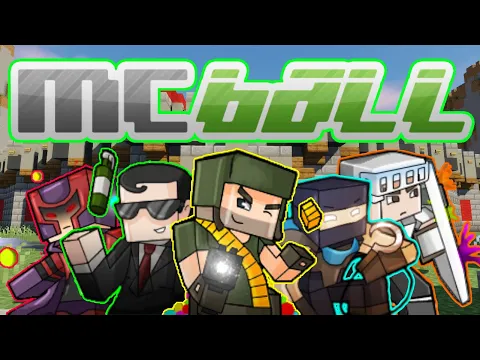 Minecraft server video for MCBall Paintball CTF Server 