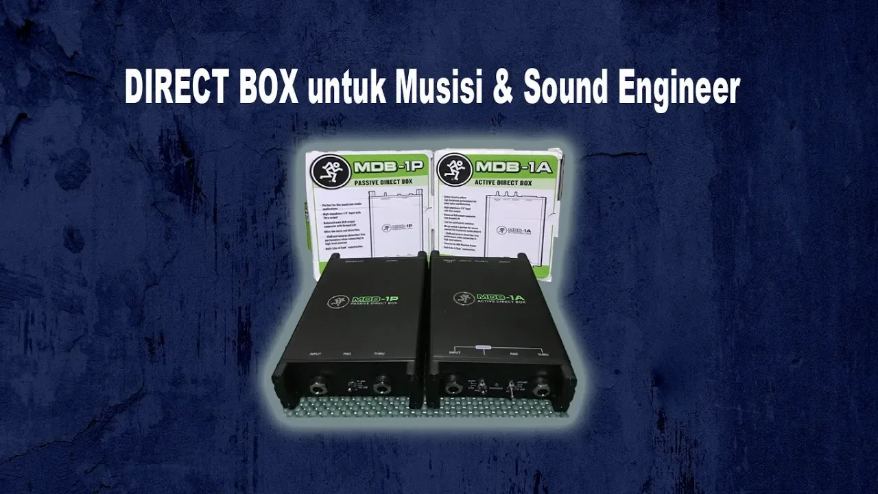 Apa itu "Direct Box" utk alat musik?