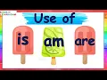 Use of Is Am Are I Is Am Are Use in English Grammer Class 1 Is Am Are Worksheet