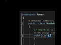 Namespaces in unity