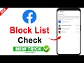 Download Lagu How to Check Your Facebook Block List | Facebook Block List Kaise Dekhe | FB Block List Kaise Nikale