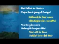Download Lagu Pray our Father doa Bapa kami im english by Gracia Belle