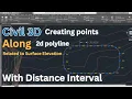 I Found a SECRET to Creating Contour Elevation Points on 2D Polylines with EASE