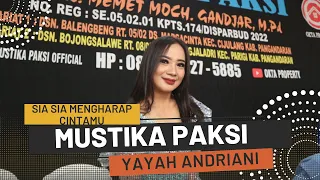 Download Sia Sia Mengarap Cintamu Cover Yayah Andriani (LIVE SHOW Keboncarik Babakan Pangandaran) MP3