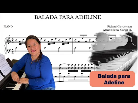 Download MP3 🎹🎵Balada para Adelina - Partitura piano